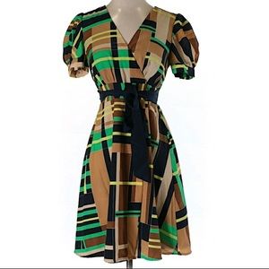 The Webster Miami Target Blue Plaid Dress XS